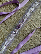LAVENDER HAIR RIBBON