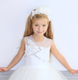 ROYAL FLOWER HAIR RIBBON