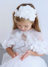 ROYAL FLOWER HAIR RIBBON