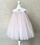 Ophelia dress with cape
