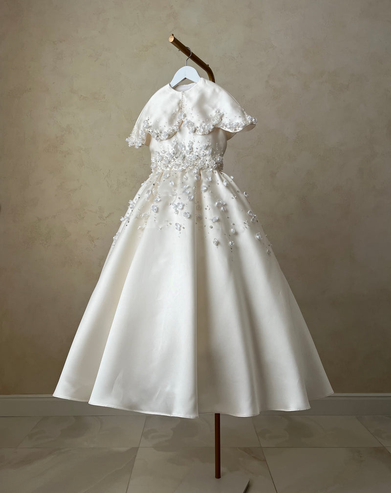 Ivory Mikado Silk Dress Ivory Mikado Silk Dress
