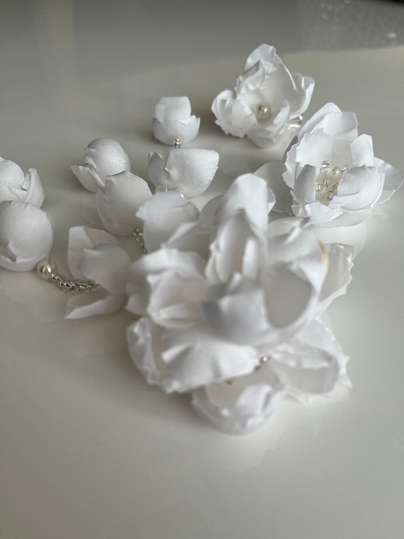 FLOWER CLOUDS HAIR CLIPS