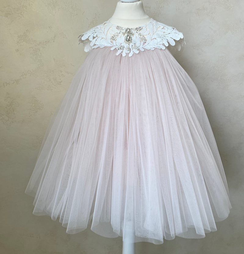 OPHELIA DRESS pearl pink