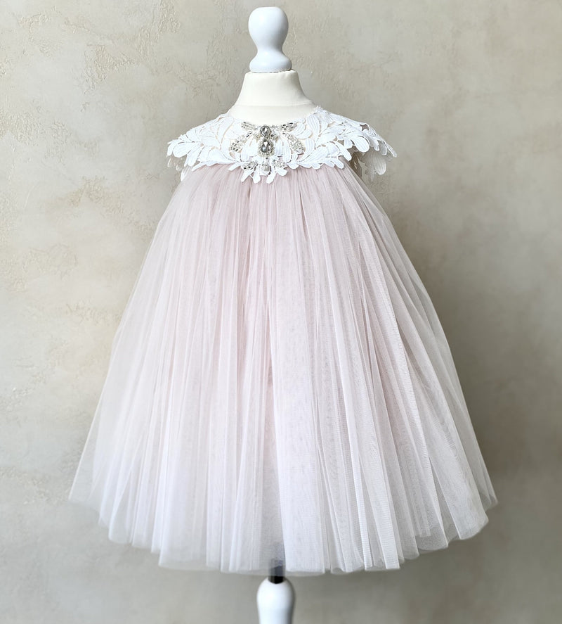 OPHELIA DRESS pearl pink
